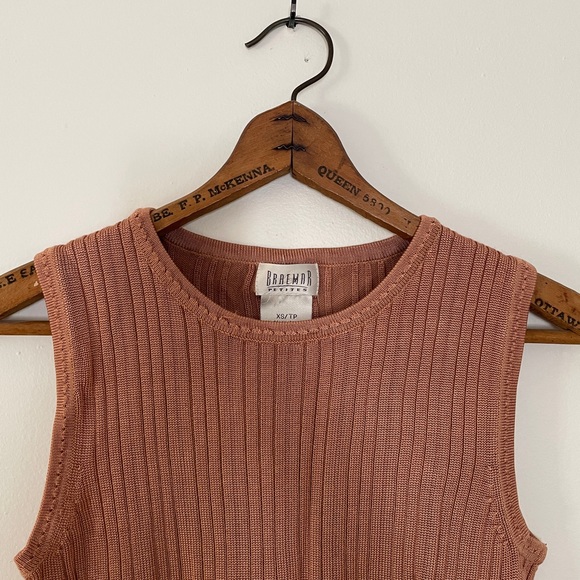 Vintage Knit Cropped Top - Picture 2 of 6